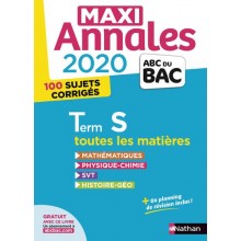 MAXI ANNALES BAC 2020 TOUTES LES MATIERES
