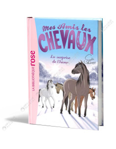 Mes amis les chevaux - La surprise de l'hiver - La Bibliothèque Rose - hachette