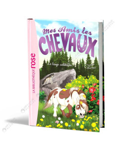 Mes amis les chevaux - Le loup solitaire - La Bibliothèque Rose - hachette