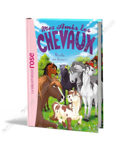 Mes amis les chevaux - Révolte au haras ! - La Bibliothèque Rose - hachette