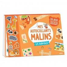 MES AUTOCOLLANTS MALINS - LES ANIMAUX