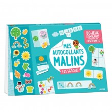 MES AUTOCOLLANTS MALINS - LES SAISONS