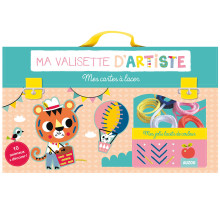Mes Cartes à Lacer, Ma valisette D'artiste - Auzou