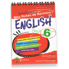 Mes Fiches de Révision English - 6ème Année Primaire