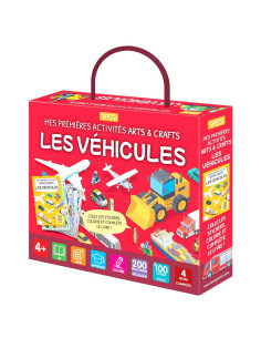 Mes Premières Activités Arts & Crafts Les véhicules - SASSI