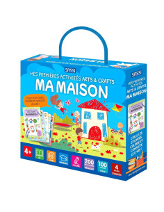 Mes Premières Activités Arts & Crafts Ma Maison - SASSI