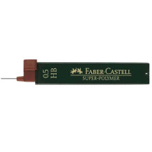 Mine Super-Polymer, 0.5mm HB, Faber Castell - Réf.120500
