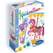 Mini Aquarellum, Chevaux Manège - Sentosphère