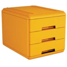 Mini Bloc de 3 tiroirs Arda Orange