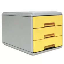 Mini Bloc de 3 tiroirs Arda Pastel Jaune