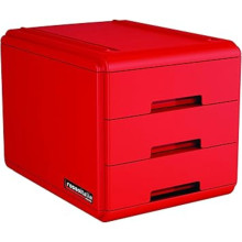 Mini Bloc de 3 tiroirs Arda Rossoitalia Rouge