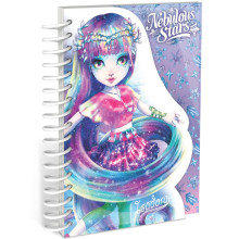 Mini Designer Note Pad - Isadora - Nebulous Stars