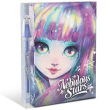 Mini Note Book avec Stylo, Isadora - Nebulous Stars
