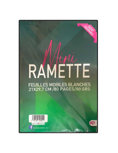 Mini Ramette 40 Feuilles A4, 80gr - KO
