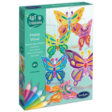 Mobile Vitrail, Papillons - SentoSphère