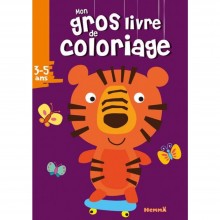 MON GROS LIVRE DE COLORIAGE TIGRE 3-5 ANS