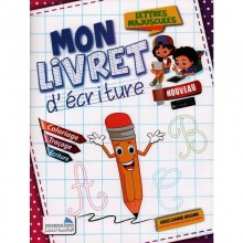 MON LIVRE D'ECRITURE LETTRES MAJUSCULES