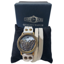 Montre-Bracelet Vintage En Cuir