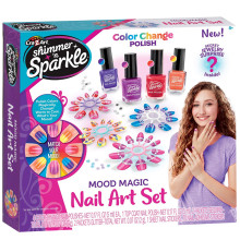 Mood Magic Nail Art Set, Cra-Z-Art - Shimmer'n Sparkle