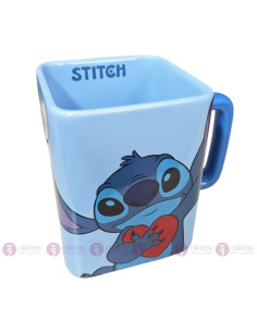 Mug Stitch Bleu, Tasse Kawaii avec Poignée