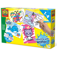 My first Coloriage à l'eau, Animaux Fantastiques - Ses Creative