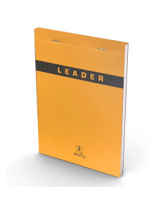 NoteBook 5x5 Leader 160 Pages, A6 - Selecta