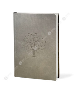 Notebook Arbre de Vie Gaufré en Simili Cuir