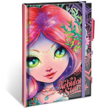 Notebook Deluxe Black - Coralia - Nebulous Stars