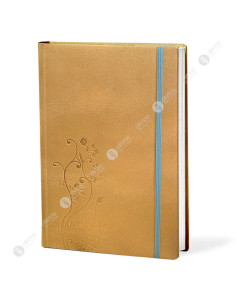 Notebook Floral Gaufré Couverture Simili