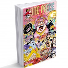 One Piece FR Tome 99, Luffy au Chapeau de Paille