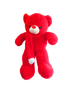 Ours en Peluche Géant Rouge 1,60 m