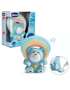 Ourson Arc En Ciel Projecteur Blue - Chicco