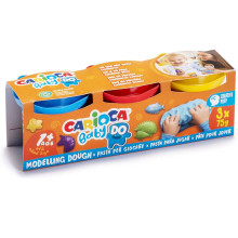 Pâte à Modeler Baby 3 Couleurs - Carioca