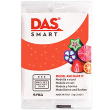 Pâte à modeler DAS SMART Spécial 57 gr Rouge Glitter