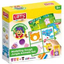 Pâte à Modeler, Jungle Animals - Lest's