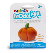 Pâte à Modeler Modelight Citrouille 2 Couleurs - Carioca