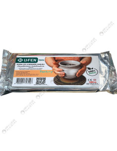 Pâte Argile Blanc 1kg - Ufen