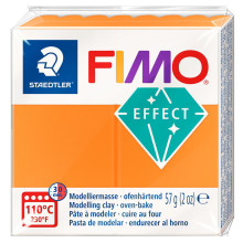 Pâte Cognac Orange Néon 401 FIMO EFFECT STAEDTLER