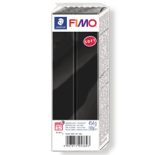 Pâte Polymère Noir -FIMO STAEDTLER-