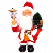 Père Noël Chantant Automate 30cm - Réf. 637AB