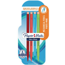 Pack 4 Porte-Mine Paper Mate Non-Stop 0.7mm
