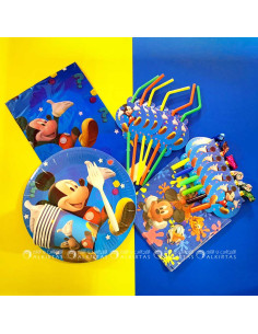 Pack Anniversaire 35pc Thème, Mickey