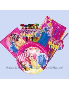 Pack Anniversaire 35pc Thème, Princesses Disney