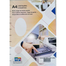 Page De garde Couché Brillant 100 feuilles Ribat A4 300G