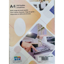 Page De garde Couché Brillant 100 feuilles Ribat A4 90G
