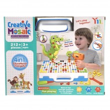 Panneau Créatif de Construction en Mosaique - 212 pièces