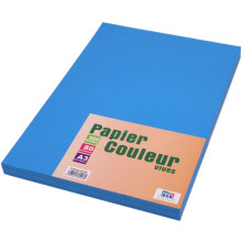 Papier A4 RIBAT 250F 80g fort turquoise