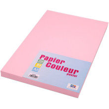 Papier A4 RIBAT 250F 80g pastel rose