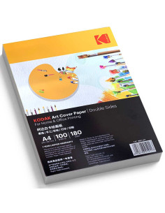 Papier Couverture Artistique 100F Double Face 180Gr - Kodak