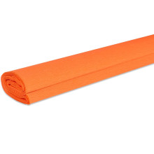 Papier Crépon Classique, Orange 80/15 - Cool School